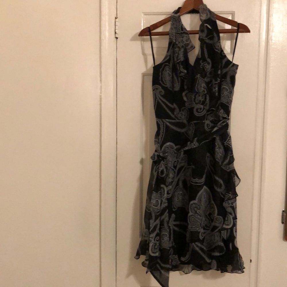White House Black Market Halter Dress.
